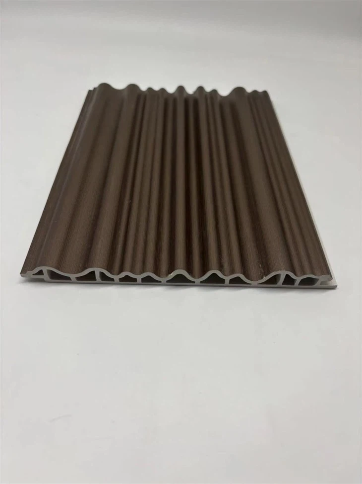160*13 Wave Wpc Wall Panel For Indoor