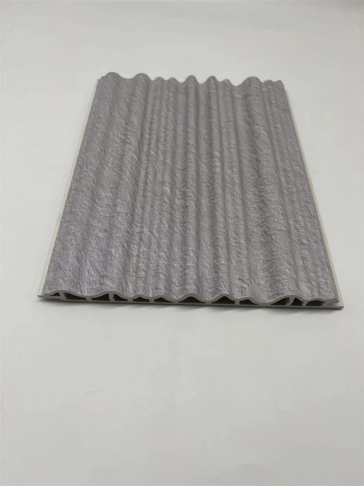 160*13 Wave Wpc Wall Panel For Indoor