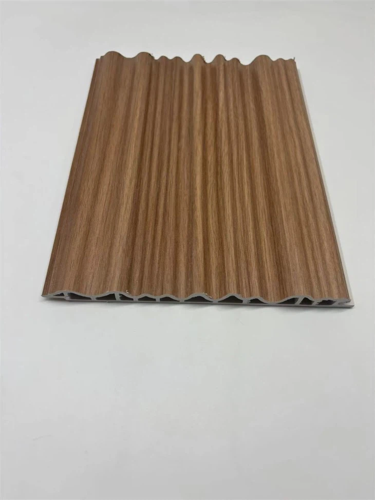 160*13 Wave Wpc Wall Panel For Indoor